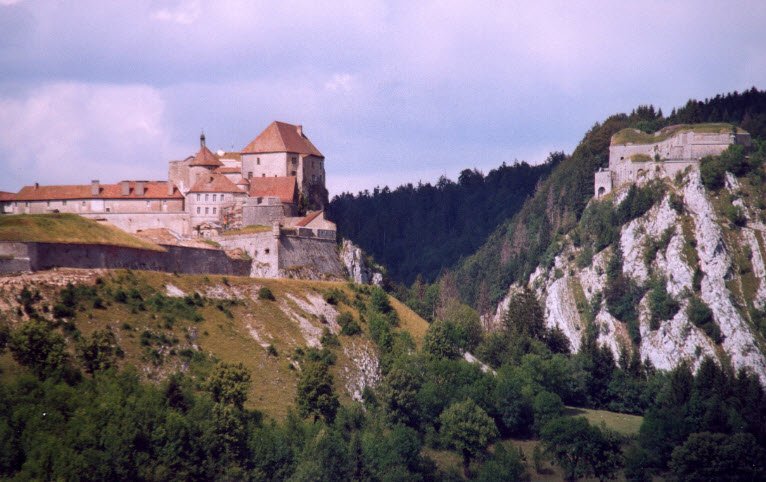 Château de Joux, La Cluse-et-Mijoux, France
